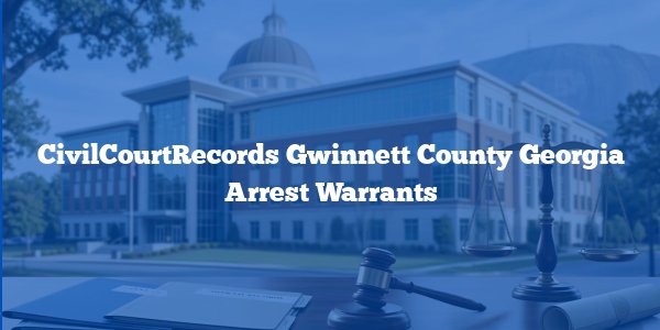 CivilCourtRecords Gwinnett County Georgia Arrest Warrants