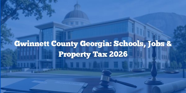 Gwinnett County Georgia: Schools, Jobs & Property Tax 2026